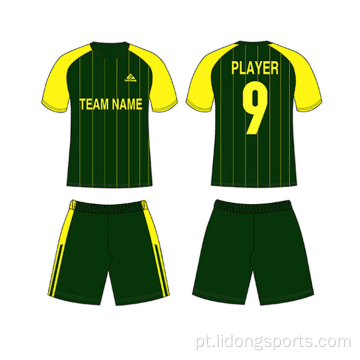 OEM New Model Sublimation Imprimindo Jersey de Futebol